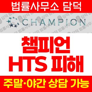 챔피언(CHAMPION) 사기 피해 정보 · 담덕법률사무소