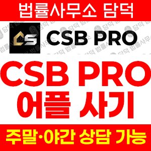 구글플레이(CSB PRO) 사기 피해 정보 · 담덕법률사무소