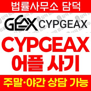 금융(CYPGEAX) 사기 피해 정보 · 담덕법률사무소