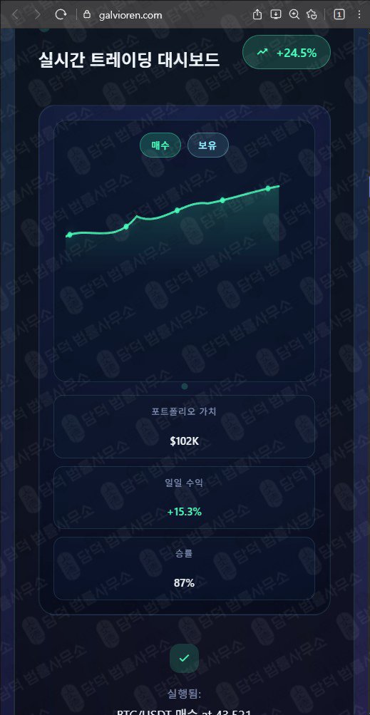 이 사진은 담덕법률사무소에서 캡쳐해둔 갈비오렌(Galvioren) 웹사이트 캡쳐 사진이며 URL은 galvioren.com 입니다.