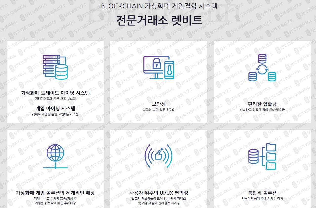 이 사진은 담덕법률사무소에서 캡쳐해둔 렛비트(FIU) 웹사이트 캡쳐 사진이며 URL은 letbit.co.kr 입니다.