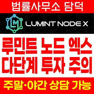 노드(LUMINT NODE) 사기 피해 정보 · 담덕법률사무소
