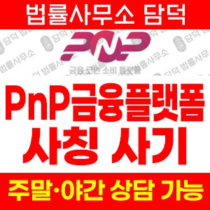 금융플랫폼탐지(PnP) 사기 피해 정보 · 담덕법률사무소