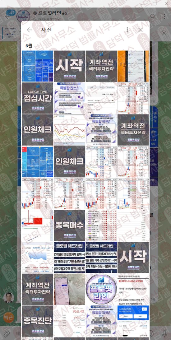 이 사진은 담덕법률사무소에서 캡쳐해둔 프로핏라인(Profit Line) 관련 자료 사진입니다.