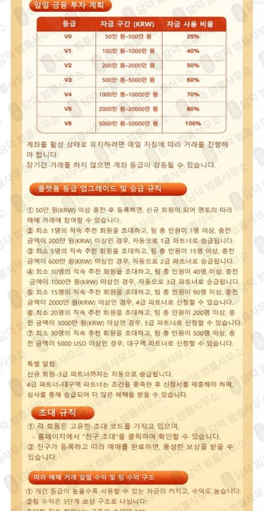 이 사진은 담덕법률사무소에서 캡쳐해둔 스테이블코인(TQIS) 웹사이트 캡쳐 사진이며 URL은 v2hanguogupiao.com 입니다.