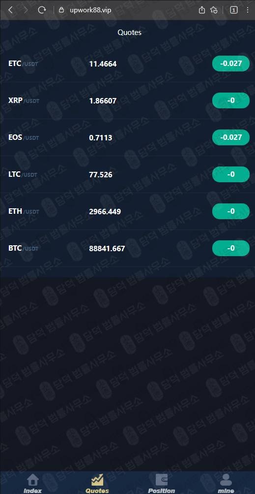 이 사진은 담덕법률사무소에서 캡쳐해둔 탐지된(Toptal) 관련 자료 사진입니다.