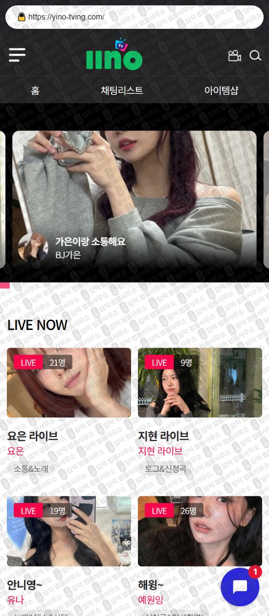 이 사진은 담덕법률사무소에서 캡쳐해둔 스트리머(TOP) 웹사이트 캡쳐 사진이며 URL은 gdgdmx.com 입니다.